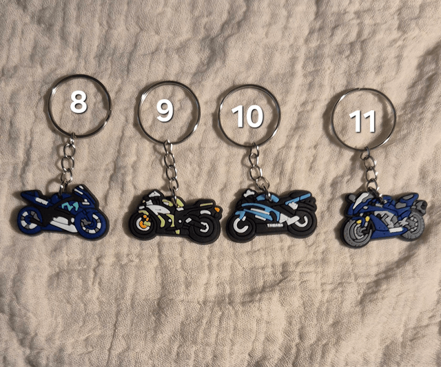 Porte-clé "thème moto/quad"