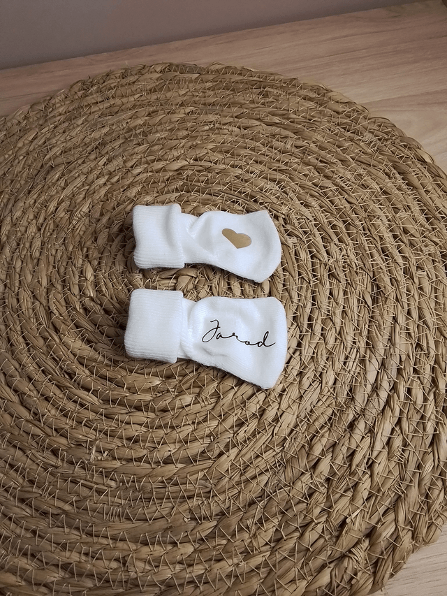 Chaussettes bébé "Personnalisable" 