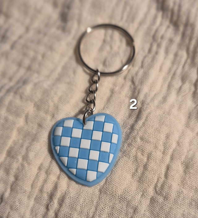 Porte-clé "thème cœur"