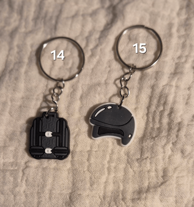 Porte-clé "thème moto/quad"