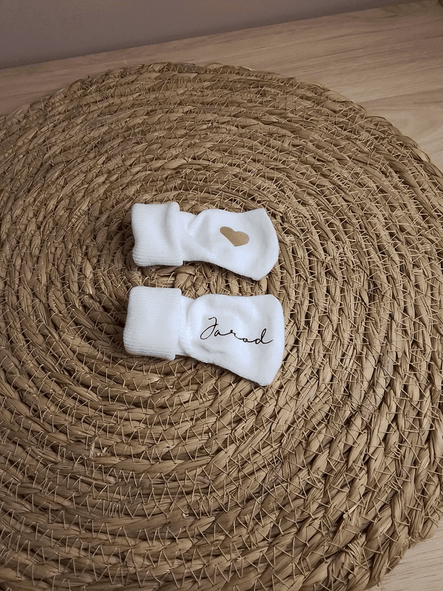Chaussettes bébé &quot;Personnalisable&quot; 
